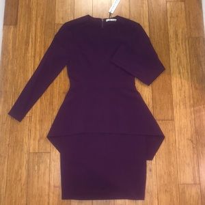 Purple Alice & Olivia Dress Size 0 NWT Rare